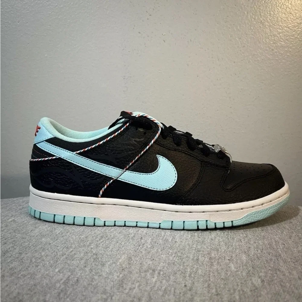Nike Dunk Low Retro SE (GS) Barber Shop Black Shoe Size 7Y/Women 8.5 DN3351-001 - Picture 1 of 11